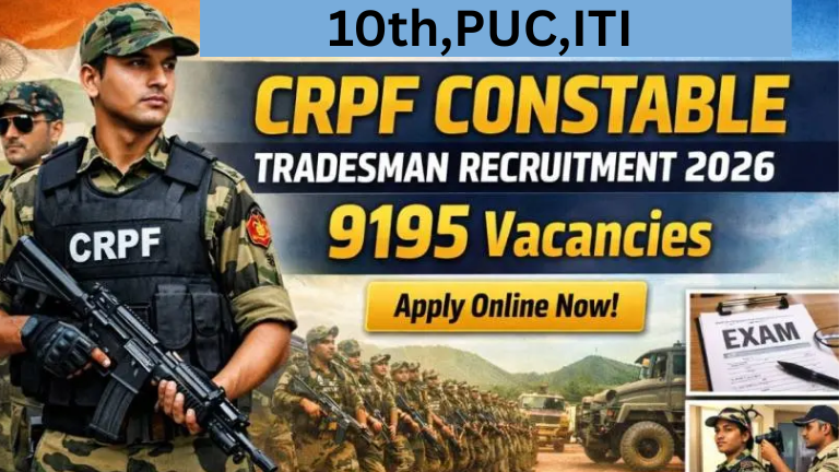 CRPF Recruitment 2026